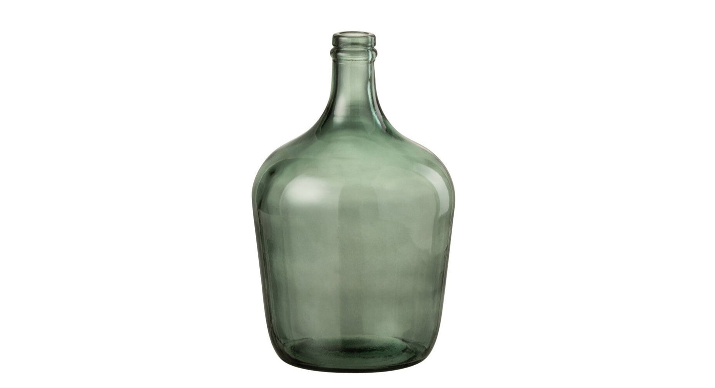 Glasballon Vase grün schenkefreude.ch