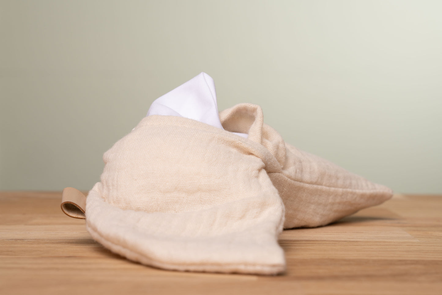 Baby Kirschkernkissen Mond beige schenkefreude.ch