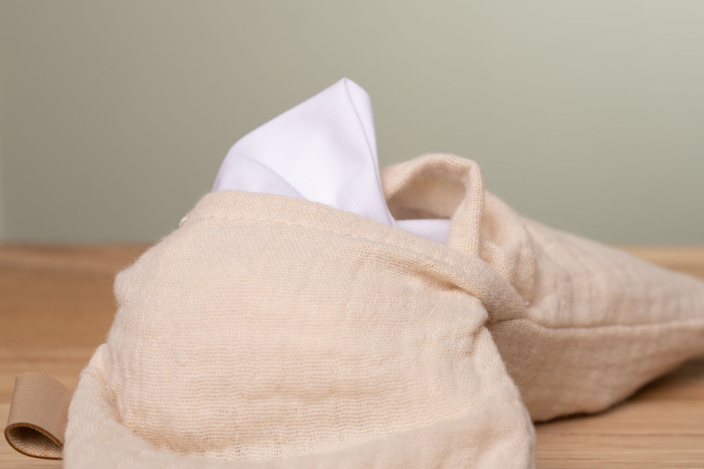 Baby Kirschkernkissen Mond beige schenkefreude.ch
