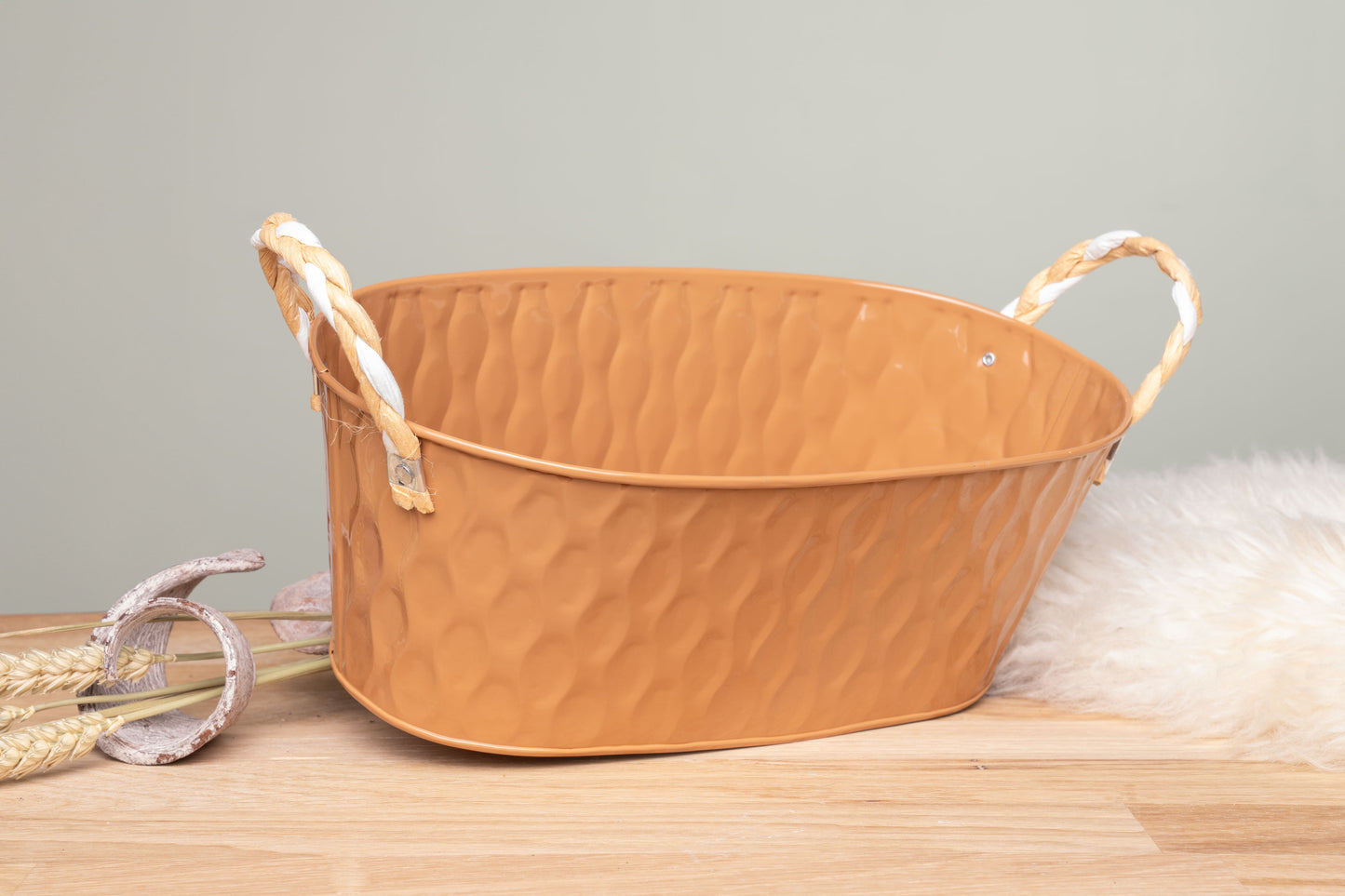 Pflanzgefäss Zink terracotta schenkefreude.ch