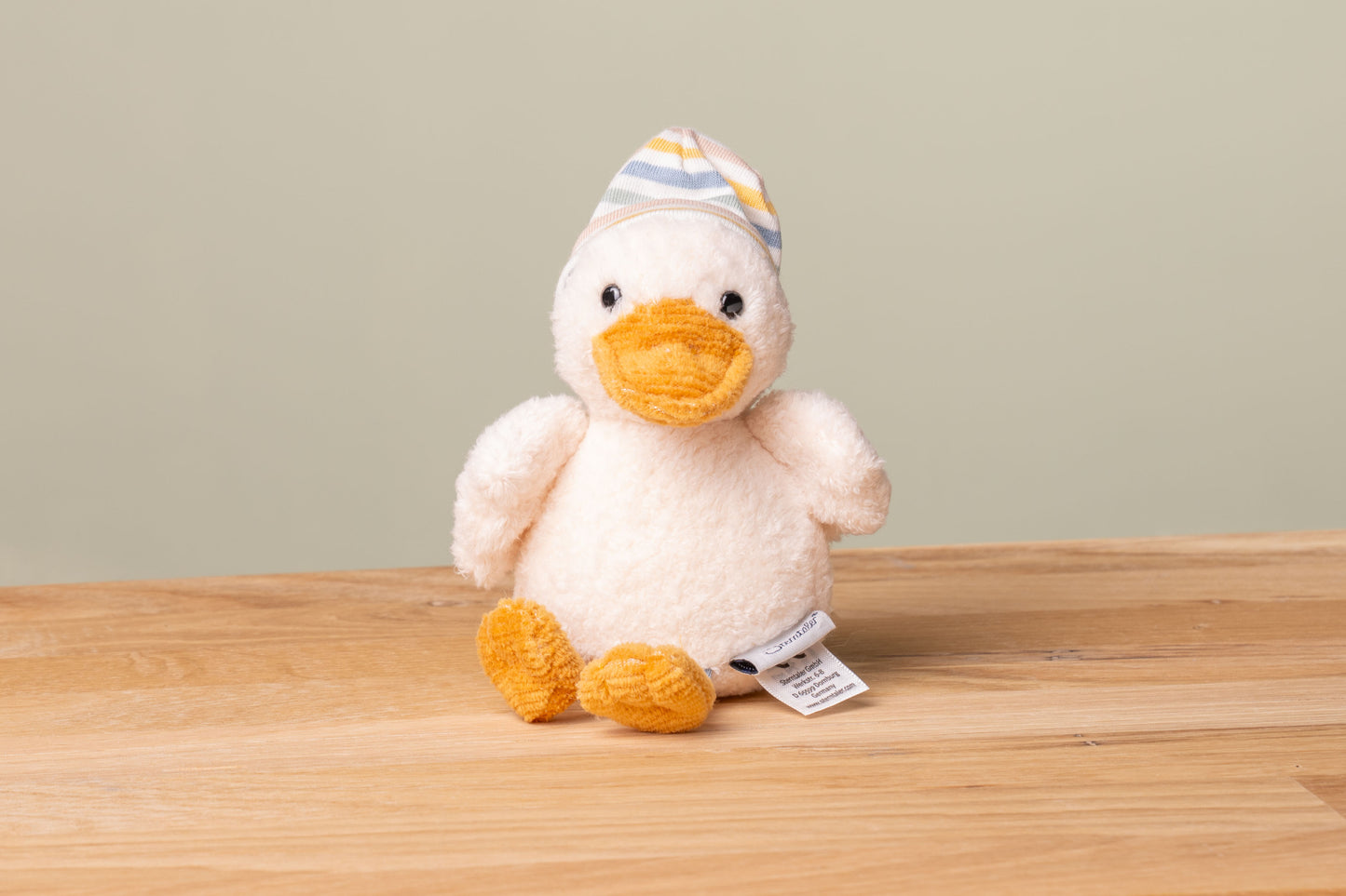 Kuscheltier kleine Ente schenkefreude.ch