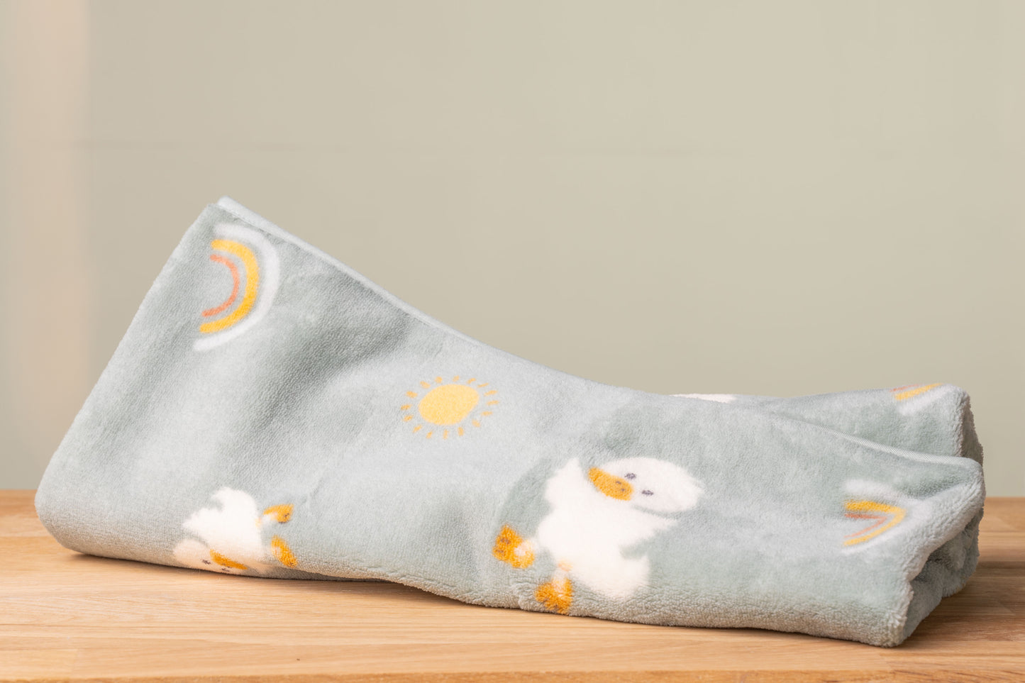Plüsch Kuscheldecke Ente schenkefreude.ch