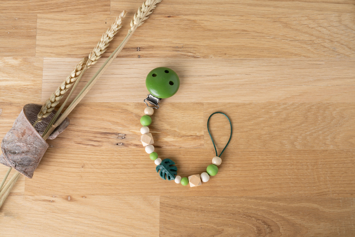 Nuggikette leaf green schenkefreude.ch