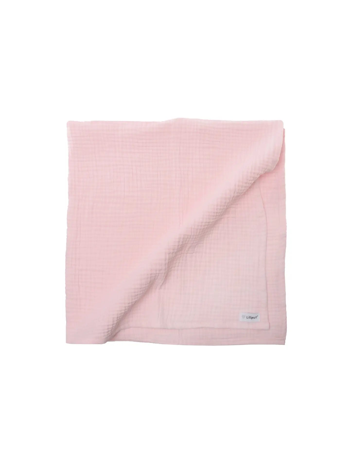 Musselin Decke rosa 80x85cm schenkefreude.ch