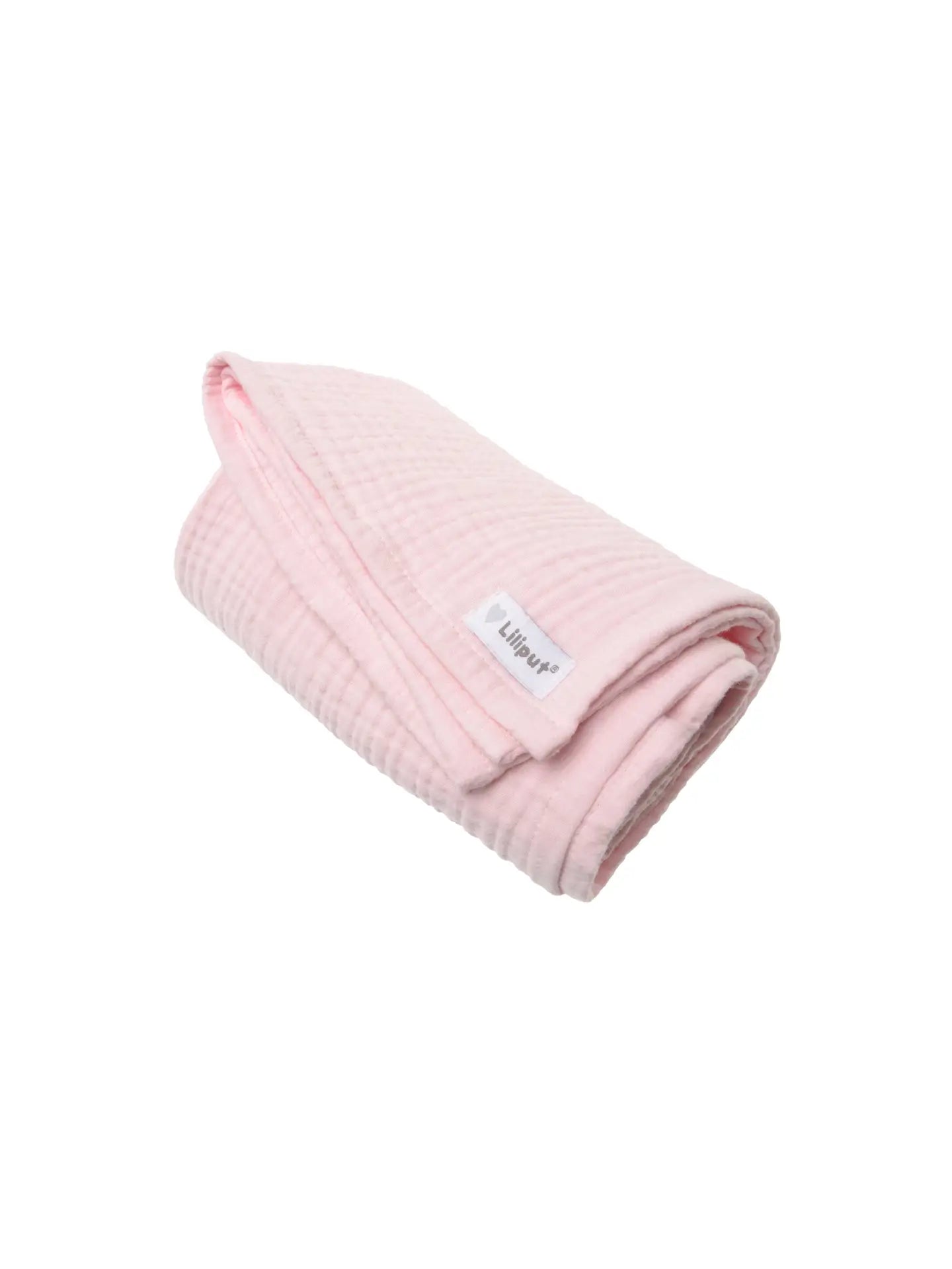 Musselin Decke rosa 80x85cm schenkefreude.ch