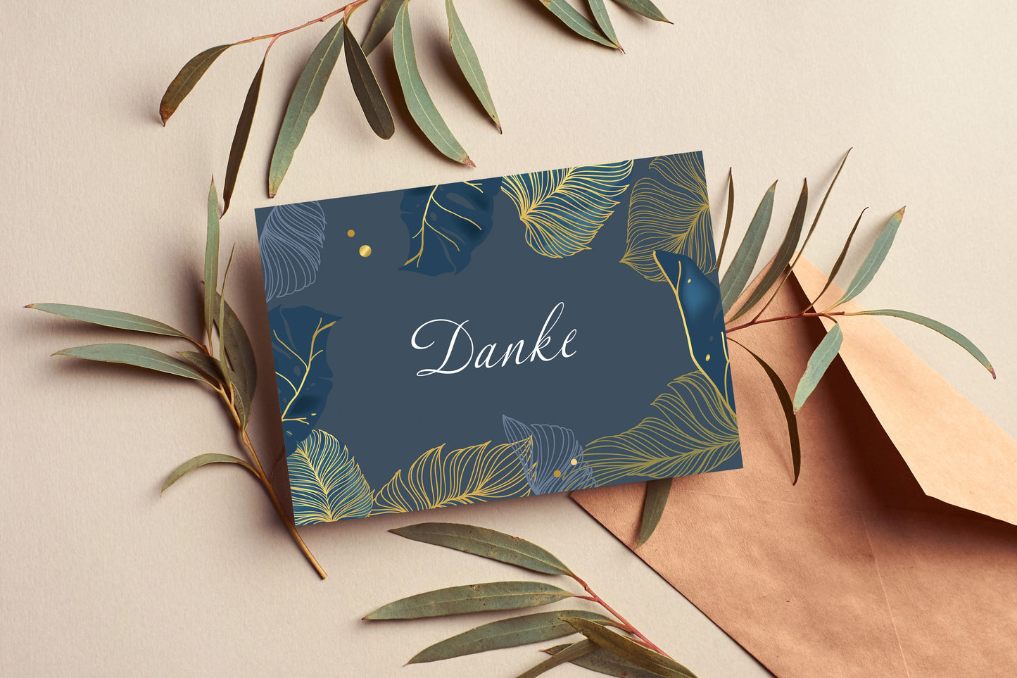 Grusskarte Danke DIN A6 quer schenkefreude.ch