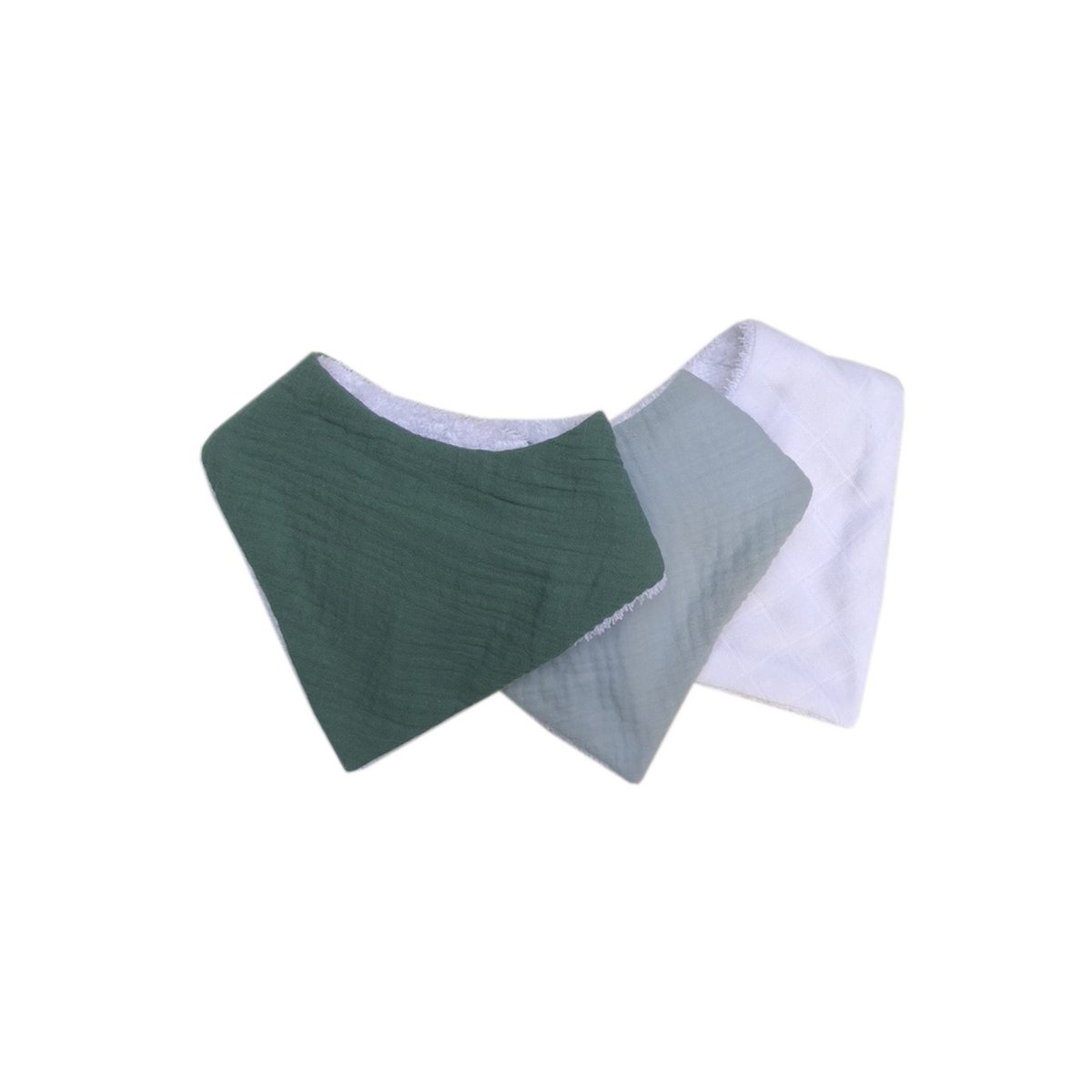 Bandana Baby Lätzchen 3er Set mit Frottee schenkefreude.ch