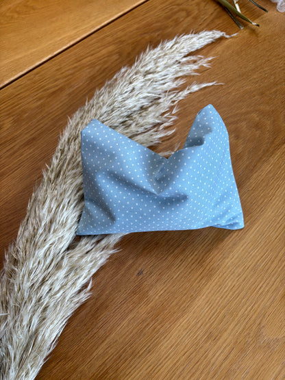 Wärmekissen Kirschkern Himmelblau 13x17cm
