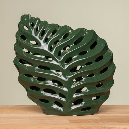 Vase Blattform Monstera  schenkefreude.ch   