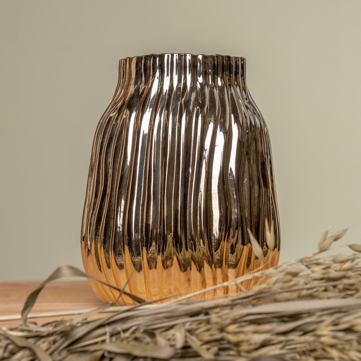 Vase Shine gold  schenkefreude.ch   