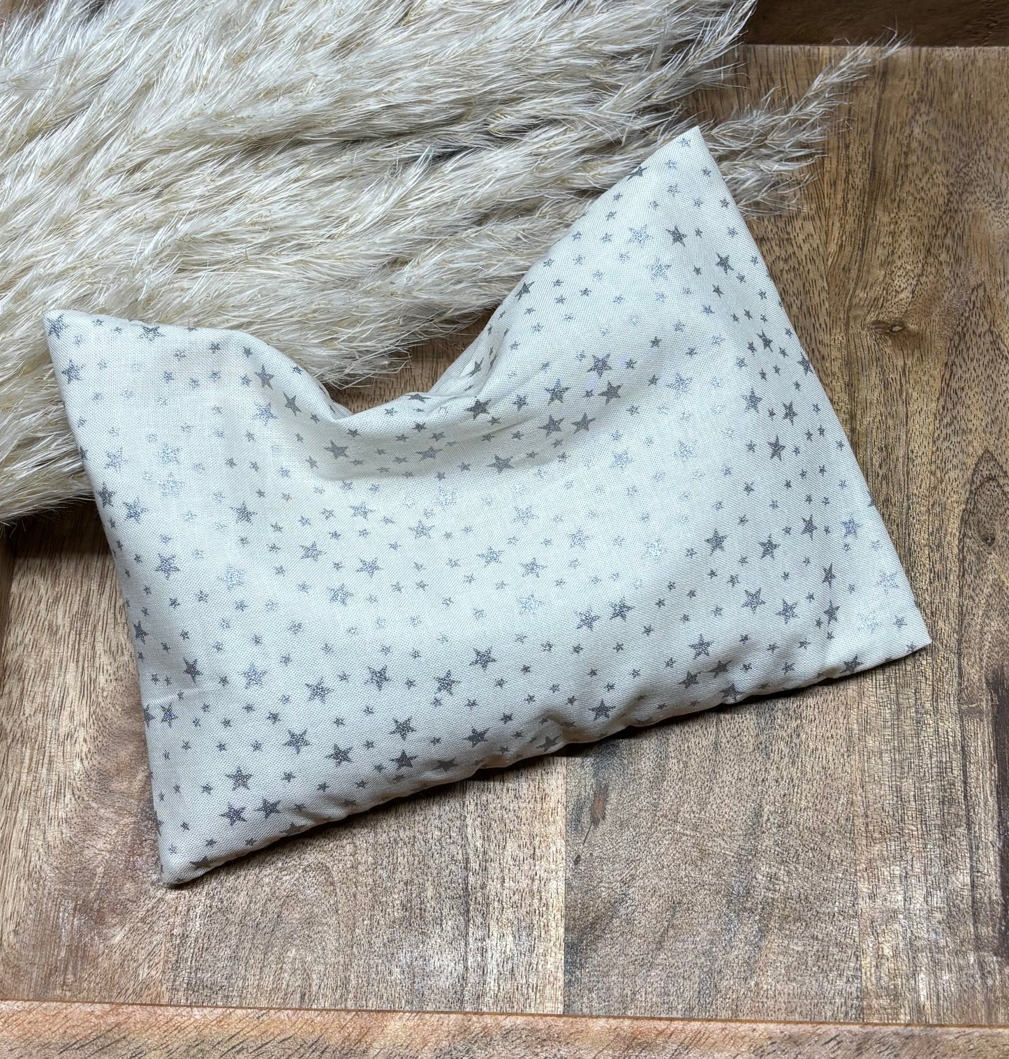 Wärmekissen Kühlkissen Silberstern 13x17cm