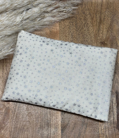 Wärmekissen Kühlkissen Silberstern 13x17cm