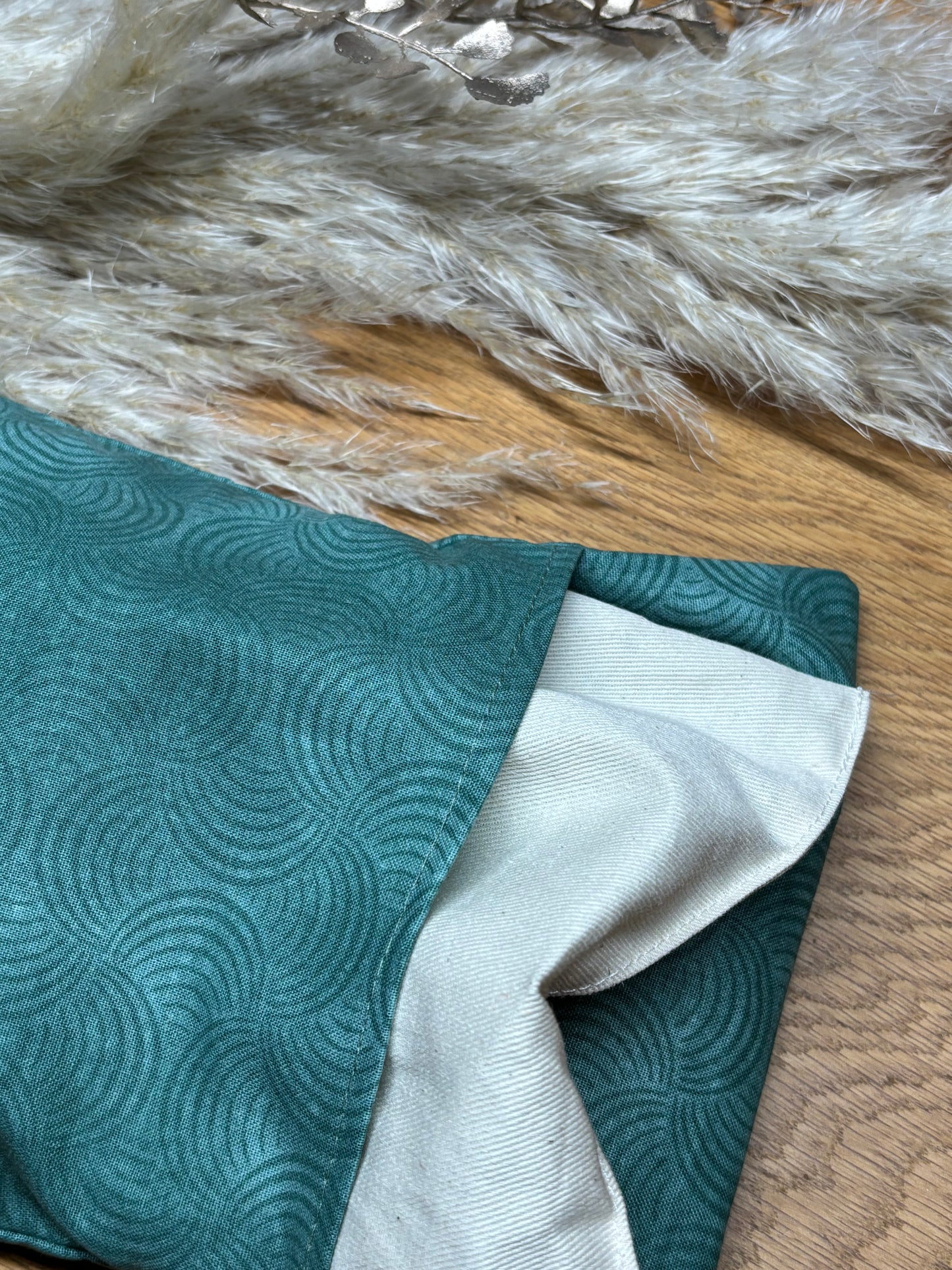 Wärmekissen Kühlkissen Waves grün 16x24cm