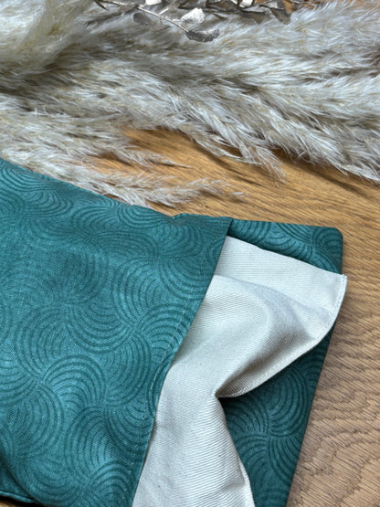 Wärmekissen Kühlkissen Waves grün 16x24cm